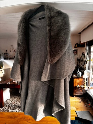 Wollmantel cape wolle 30 - wollmantel,