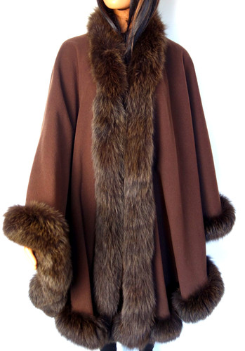 Exquisiter pelz blaufuchs cape - exquisiter,