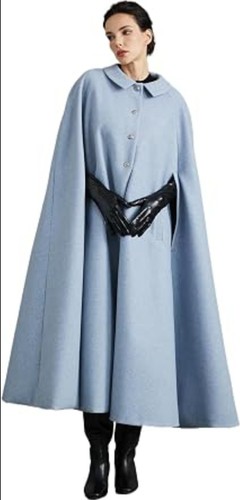 Damen woll cape - woll, mantel