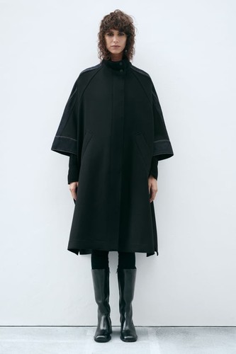 Zara mantel cape für den - mantel,