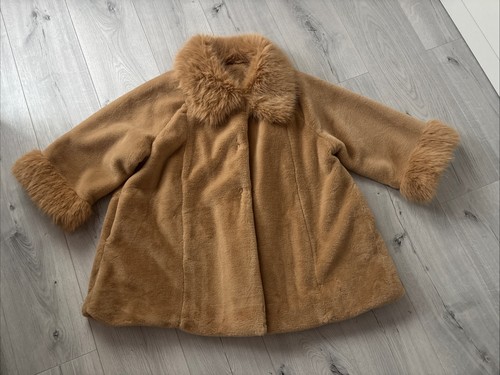 Fake fur jacke mit - jacke, l