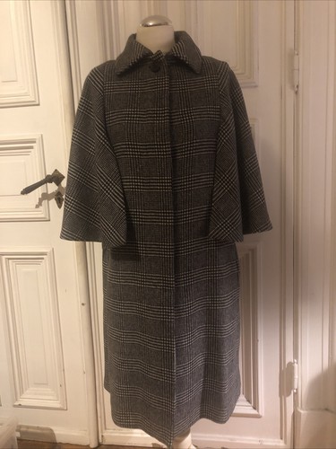 Mantel zara glencheckkaro - zara, 36