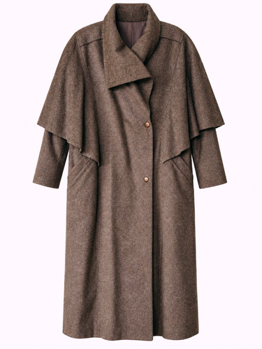 Damenmantel cape pischl - damenmantel,