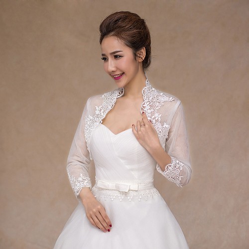 Lace bolero cape manteljacke - bolero,