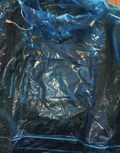 Vintage pvc regenmantel - pvc,
